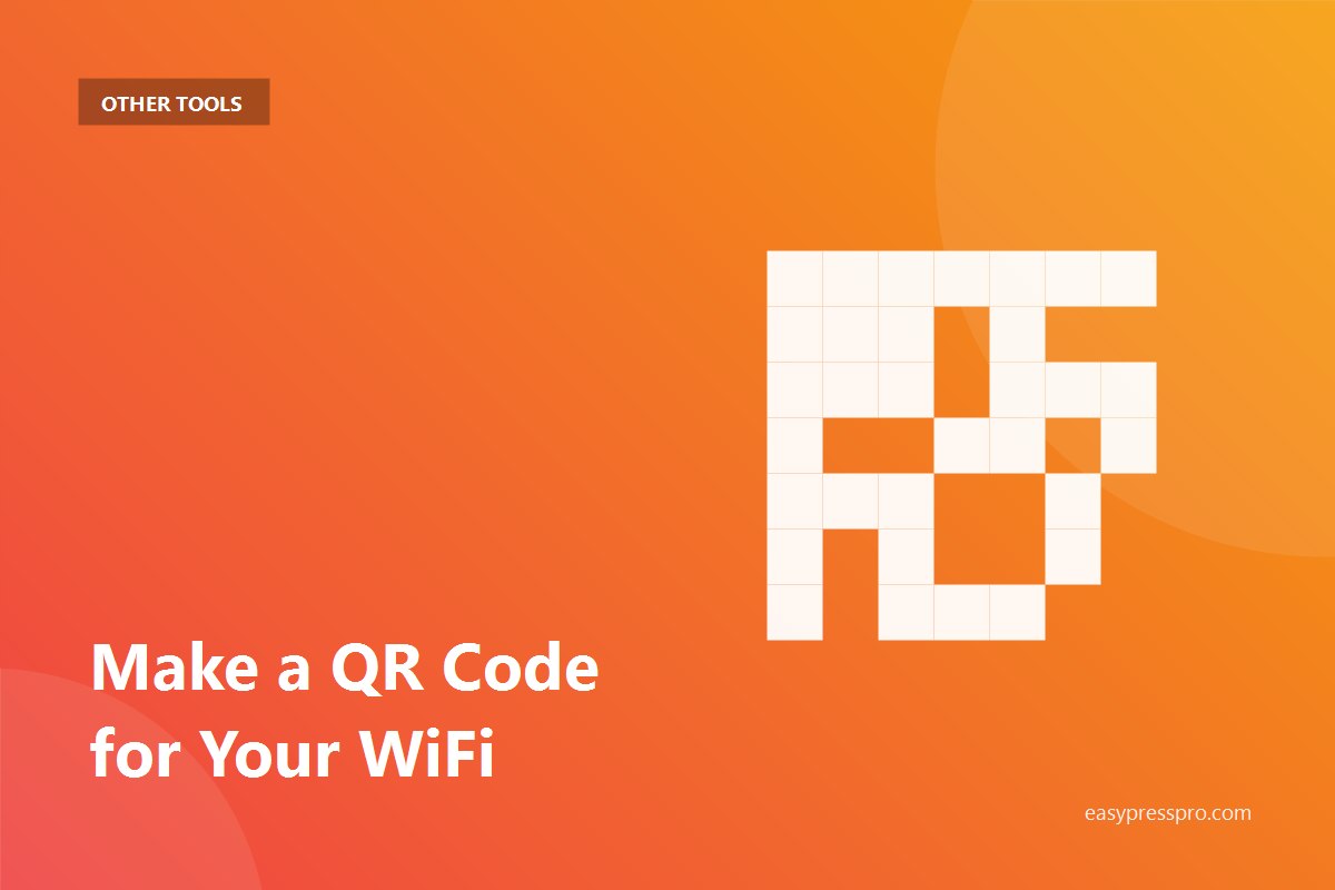 How to make a QR code for your WiFi