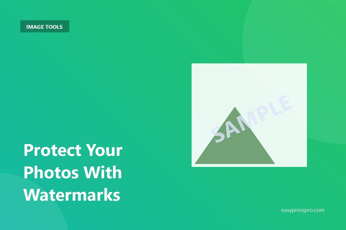 How to protect your photos with watermarks